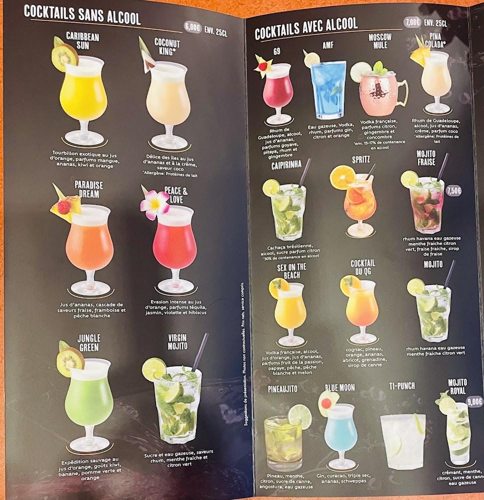 Restaurant le QG - Menu Image 2