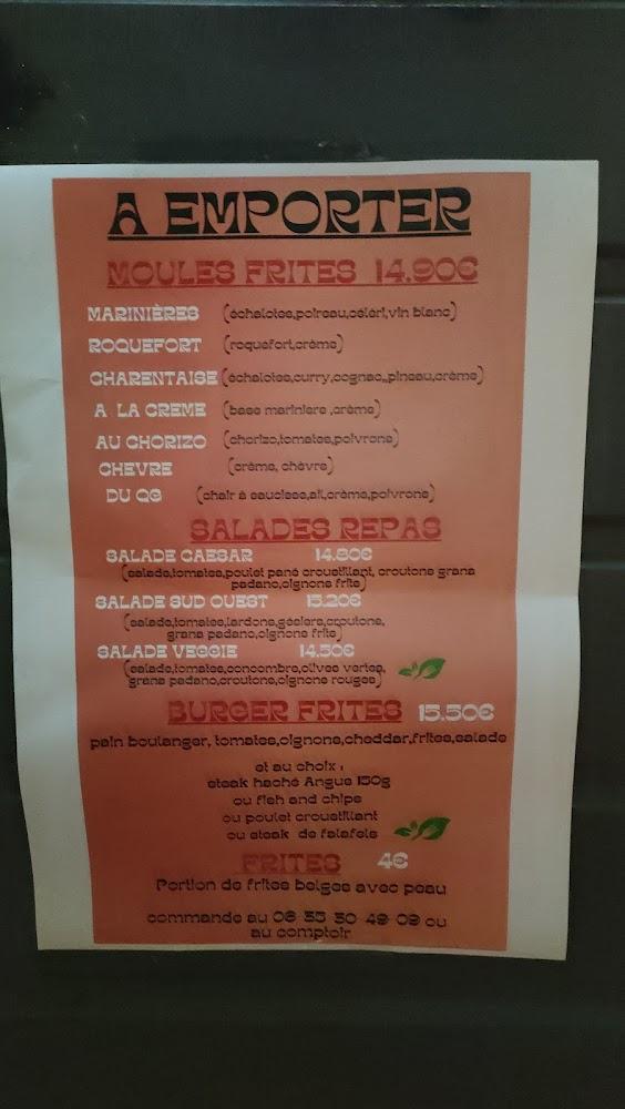 Restaurant le QG - Menu Image 3